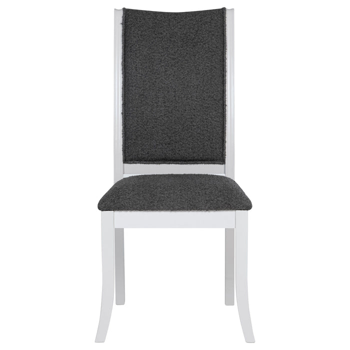 Judd - Upholstered Dining Side Chair (Set of 2) - Pearl White