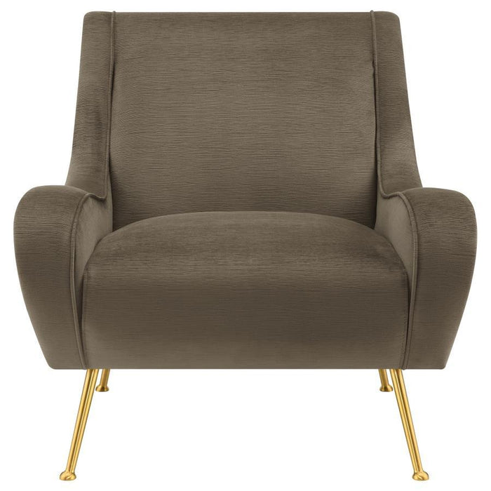 Ricci - Upholstered Saddle Arm Accent Chair