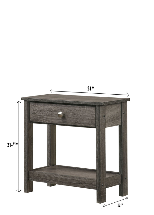 Skyler - Nightstand - Gray