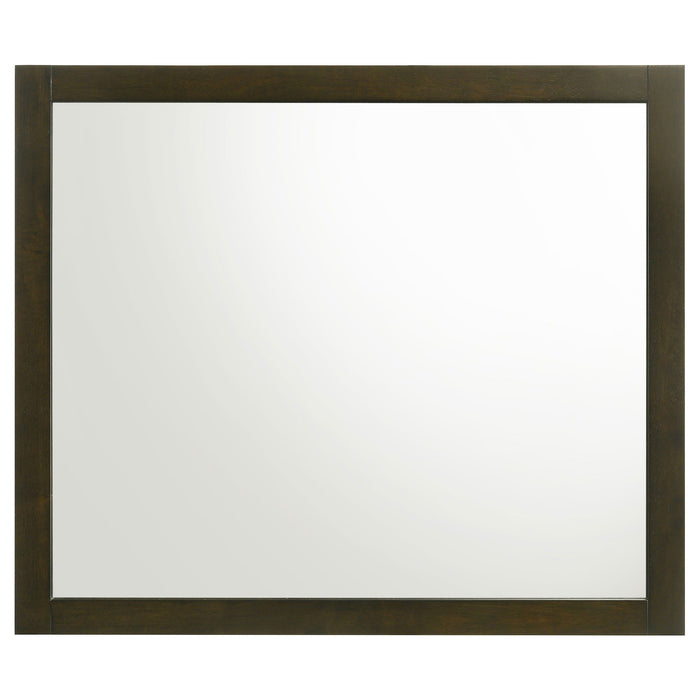 Wilkes - Dresser Mirror - Dark Cocoa