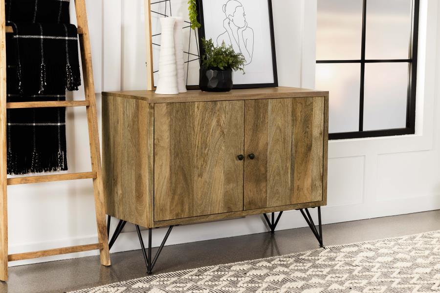 Eileen - Rectangular 2-Door Accent Cabinet - Natural