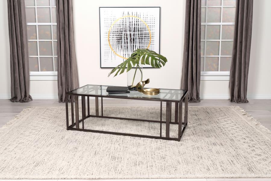 Adri - Metal Frame Coffee Table