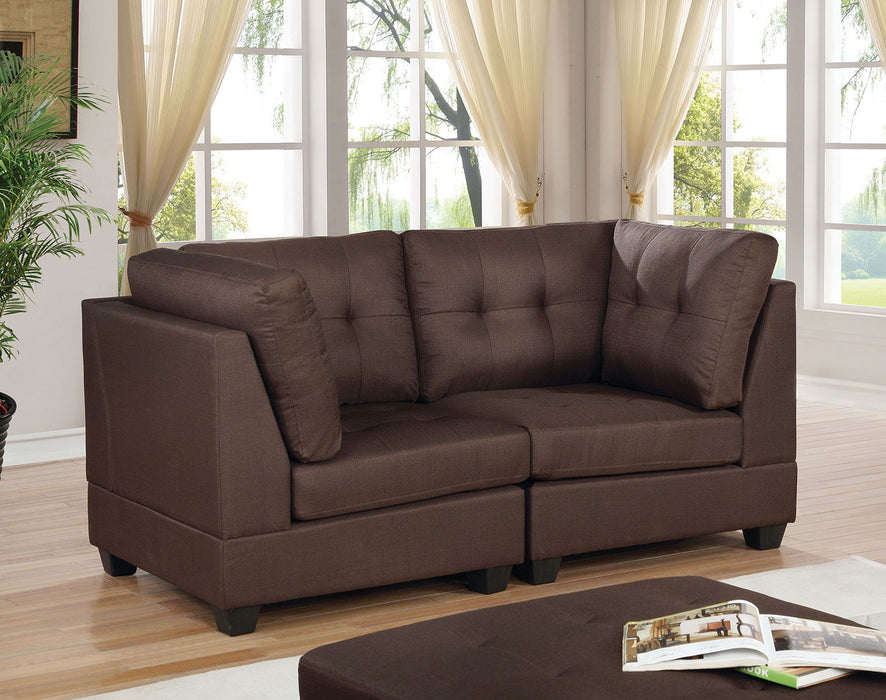 Pencoed - Loveseat - Brown