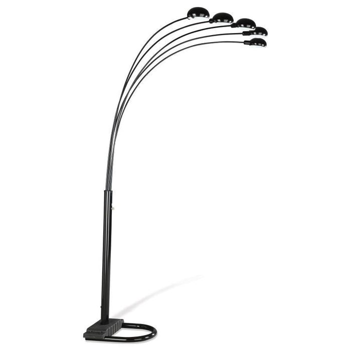 Kayd - Arc 5-light Dome Shade Metal Floor Lamp