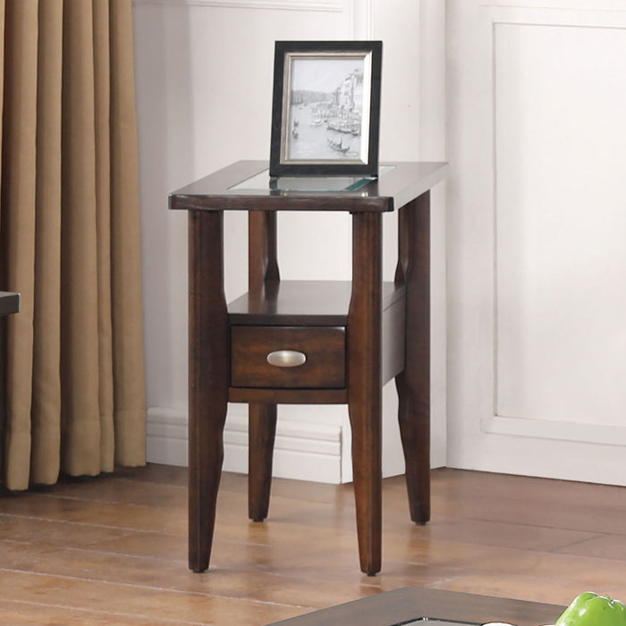 Riverdale - Side Table - Dark Walnut