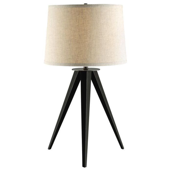 Sabat - Tripod Base Table Lamp - Black And Light Gray