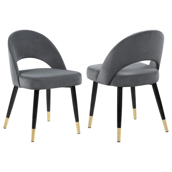 Lindsey - Arched Back Upholstered Side Chairs (Set of 2)