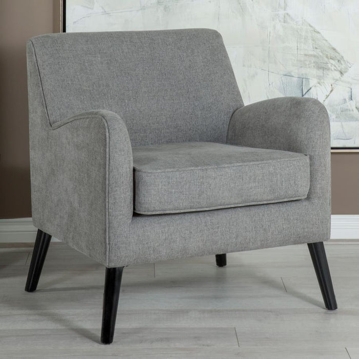 Charlie - Upholstered Accent Chair With Reversible Seat Cushion