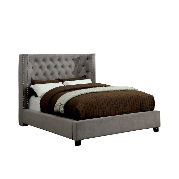 Cayla - Queen Bed - Gray