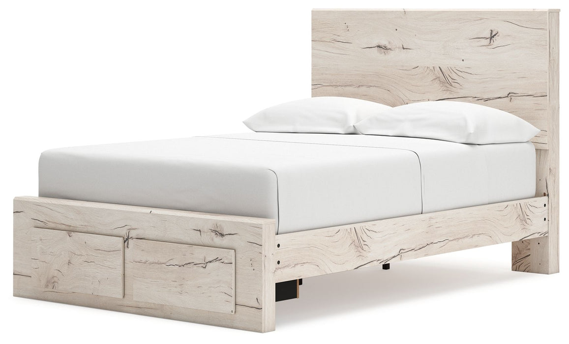 Lawroy - Panel Bed With Storage