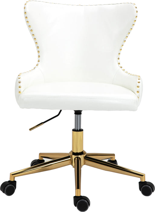 Hendrix - Office Chair with Gold Legs