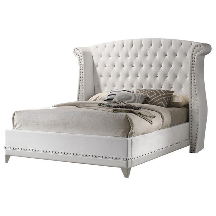 Barzini - Wingback Tufted Bed