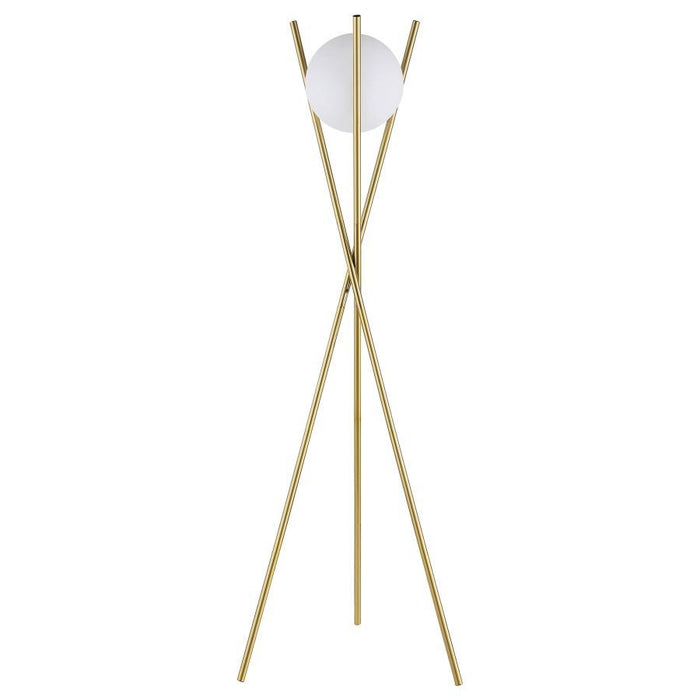 Yamileth - Tripod Floor Lamp - Gold