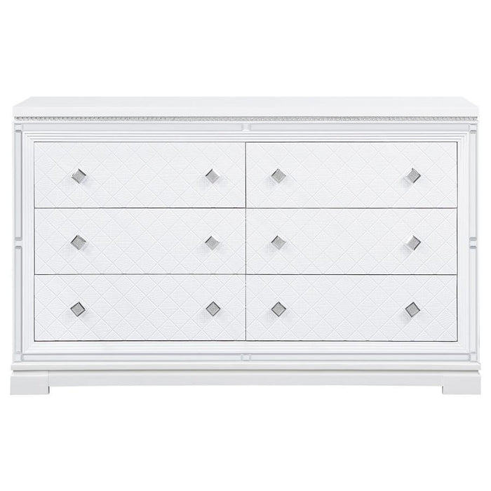 Eleanor - Rectangular 6-Drawer Dresser