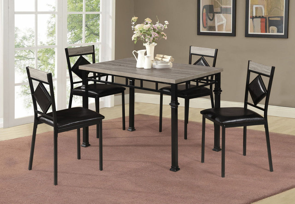 Fairfax - 5 Piece Dining Set - Black