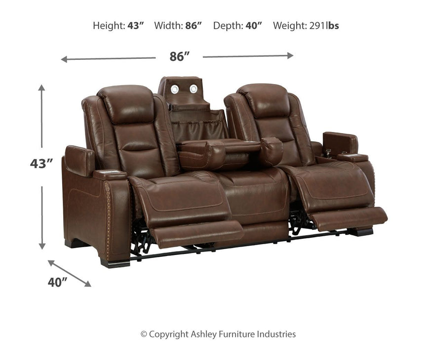 The Man-Den - Power Reclining Sofa