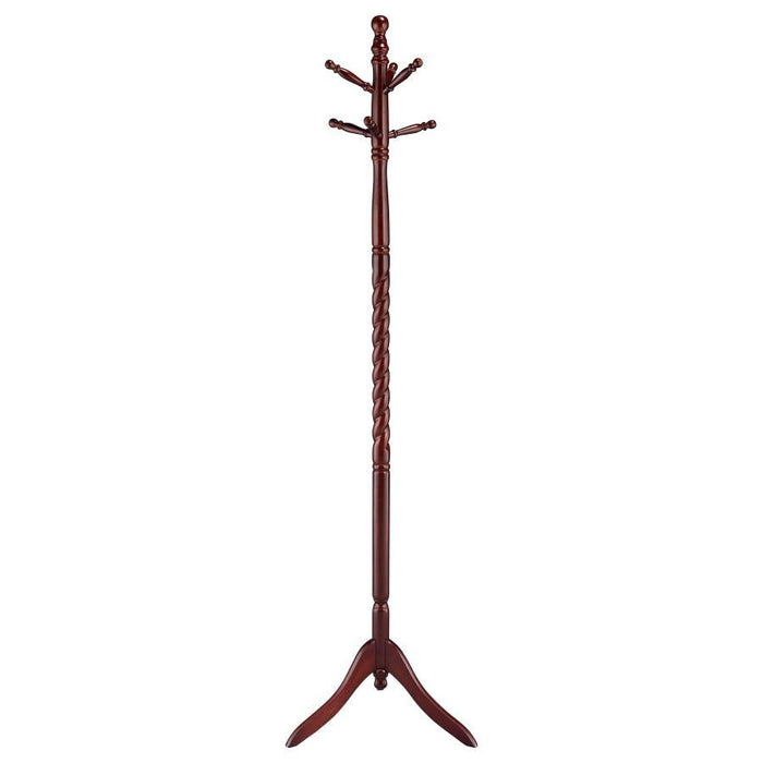 Riona - 2-Tier Coat Rack - Merlot