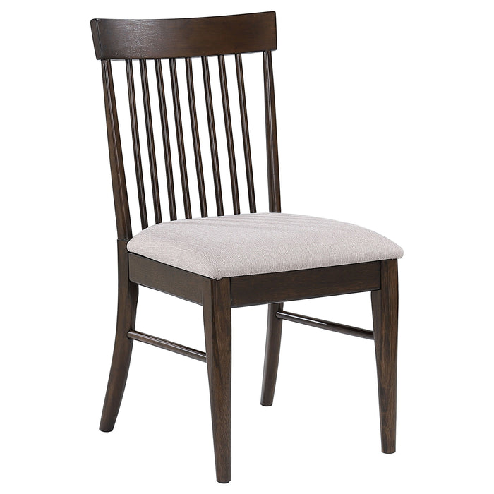 Everton - Wood Dining Side Chair (Set of 2) - Dark Walnut