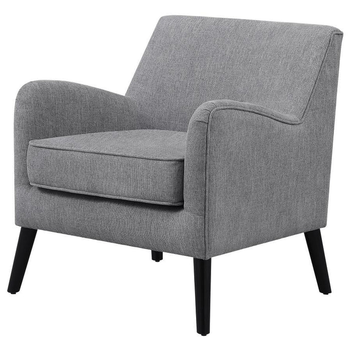 Charlie - Upholstered Accent Chair With Reversible Seat Cushion