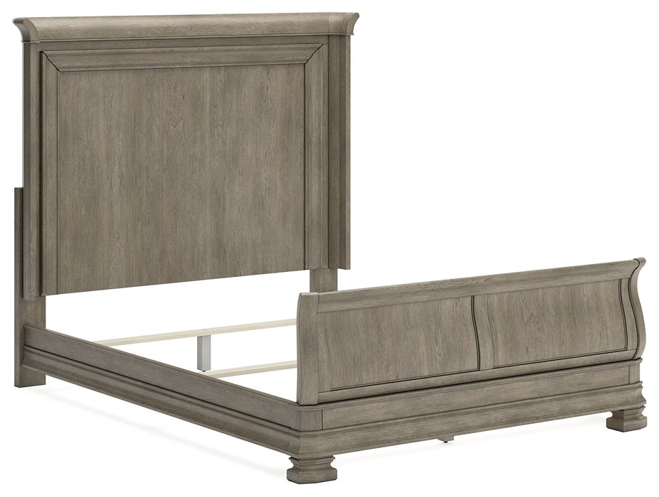 Lexorne - Sleigh Bed