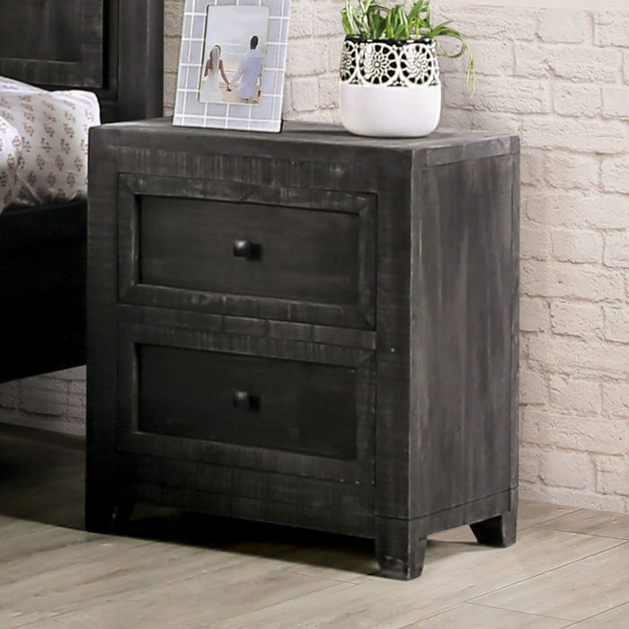 Oakridge - Nightstand - Charcoal