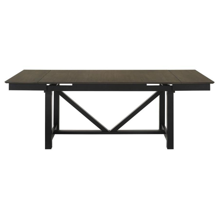 Malia - Refractory Extension Leaf Dining Table Set