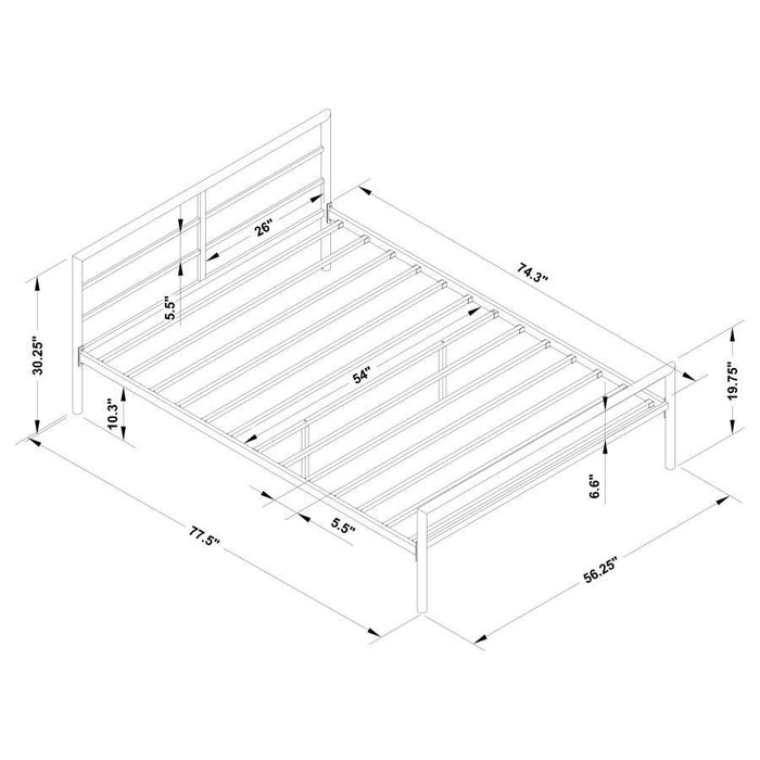 Fisher - Metal Bed