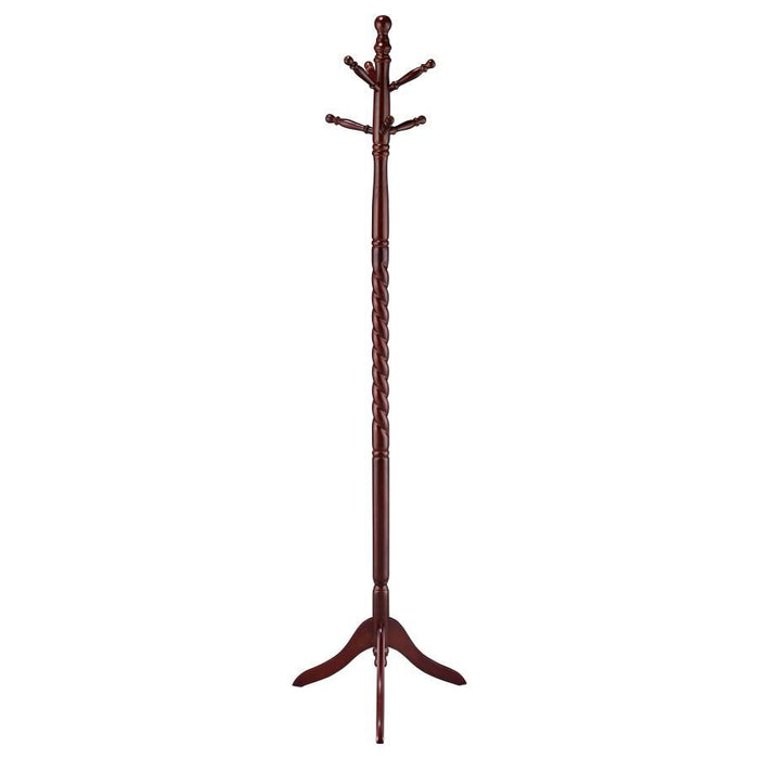 Riona - 2-Tier Coat Rack - Merlot