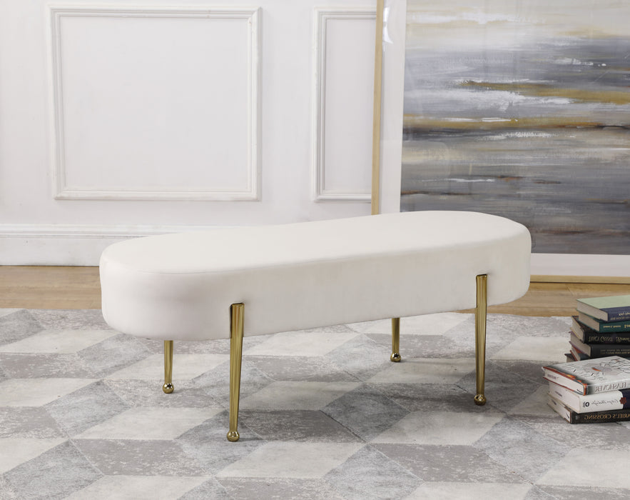 Gia - Velvet Bench