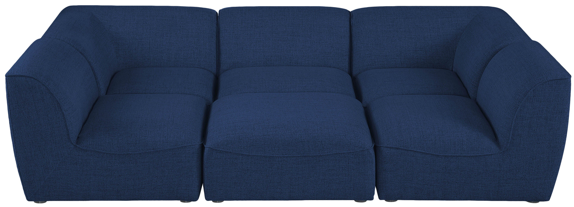 Miramar - Modular Sectional 6 Piece - Navy - Modern & Contemporary