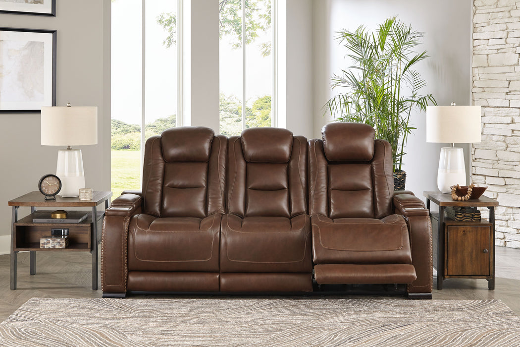 The Man-den - Reclining Living Room Set