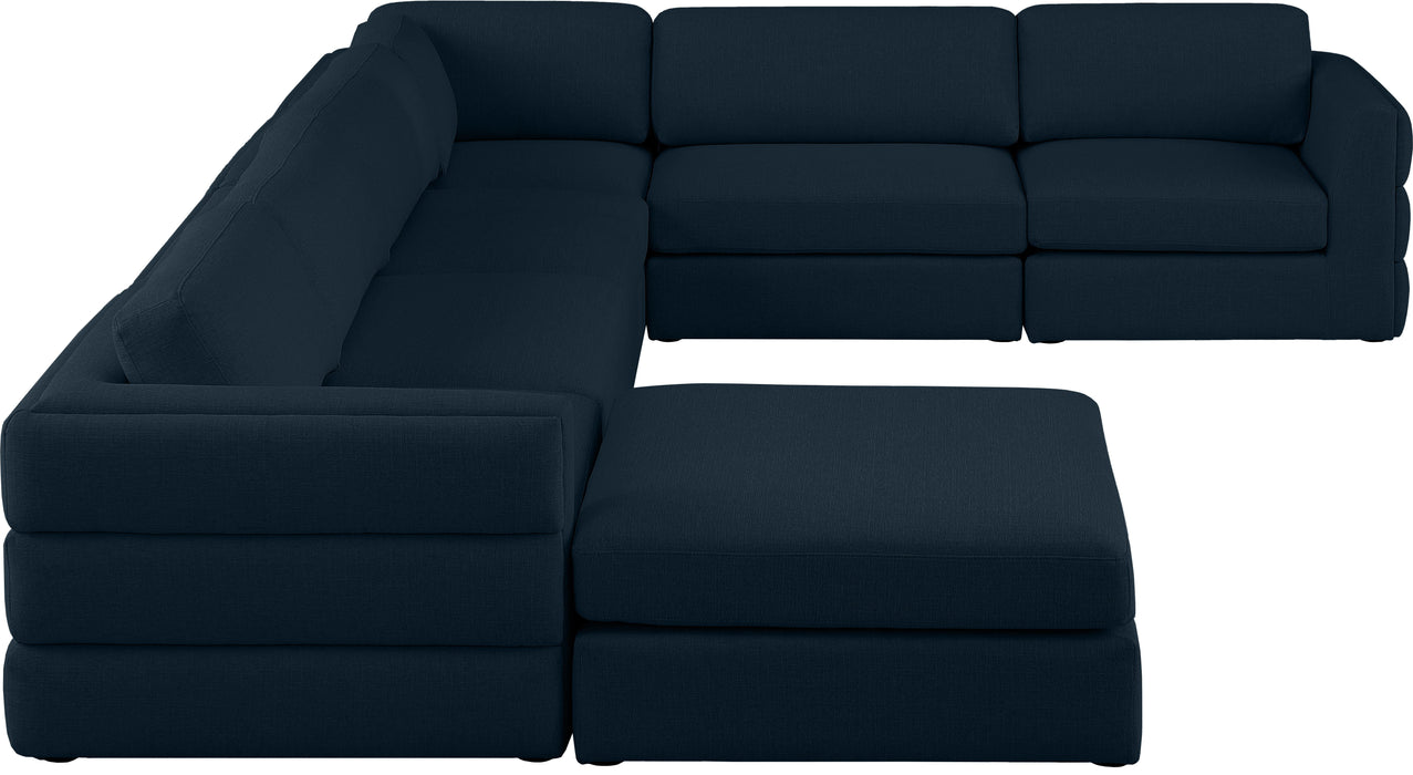 Beckham - Modular Sectional 7 Piece - Navy