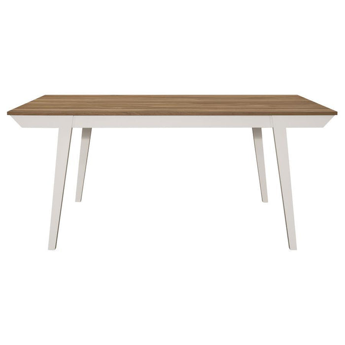 Nogales - Dining Table - Natural Acacia / White