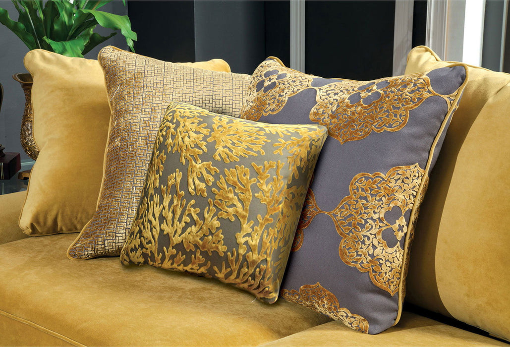 Viscontti - Sofa - Gold / Gray