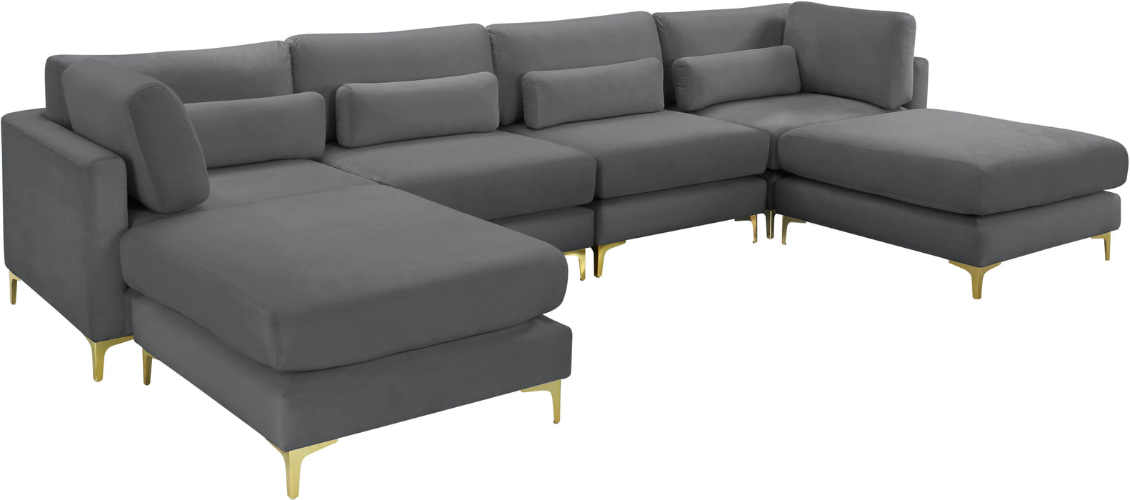 Julia - Modular Sectional 6 Piece - Grey