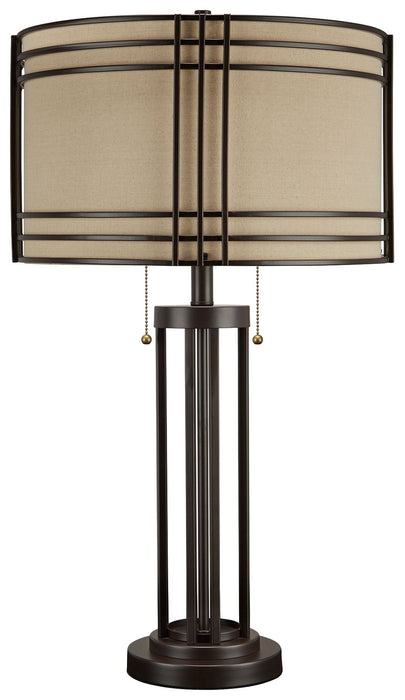 Hanswell - Dark Brown - Metal Table Lamp