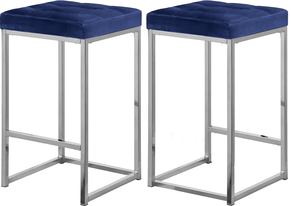 Nicola - Velvet Stool (Set of 2)