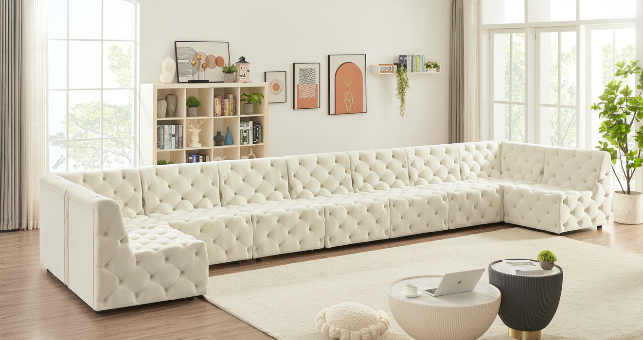 Tuft - Modular Sectional - Cream