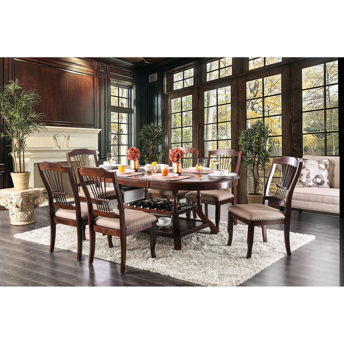 Jordyn - Dining Table - Brown Cherry