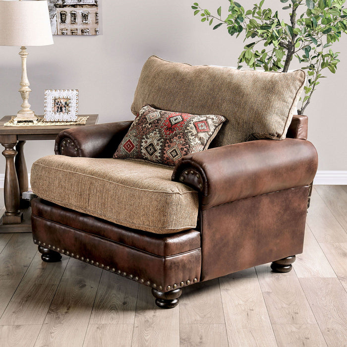 Fletcher - Chair - Brown / Tan