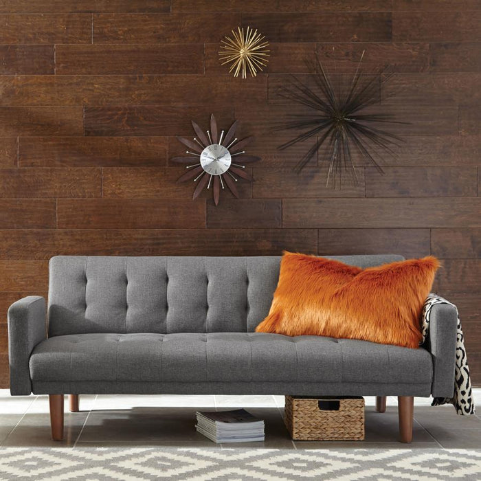 Sommer - Tufted Sofa Bed - Gray