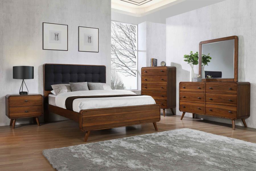 Robyn - Bed with Upholstered Headboard