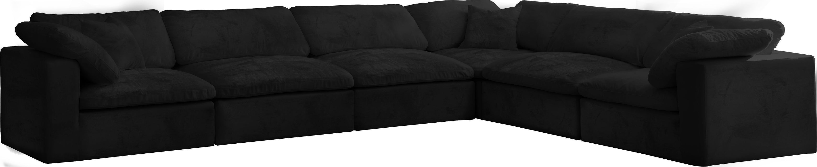 Black deals cloud sectional