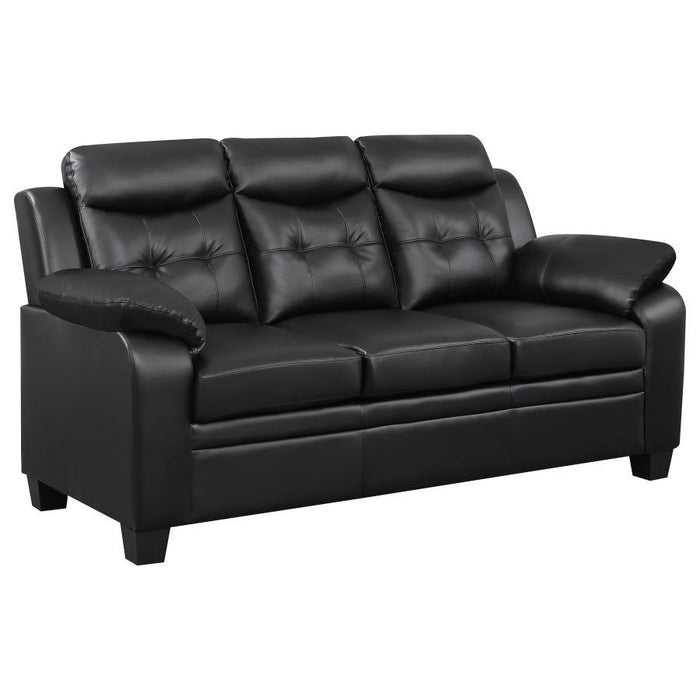 Finley - Tufted Upholstered Sofa - Black