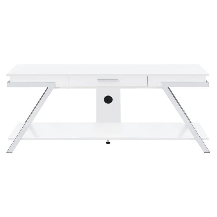 Marcia - 60" TV Stand - White High Gloss