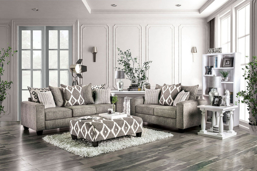 Basie - Loveseat - Gray