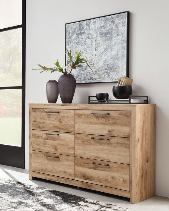 Hyanna - Tan Brown - Six Drawer Dresser