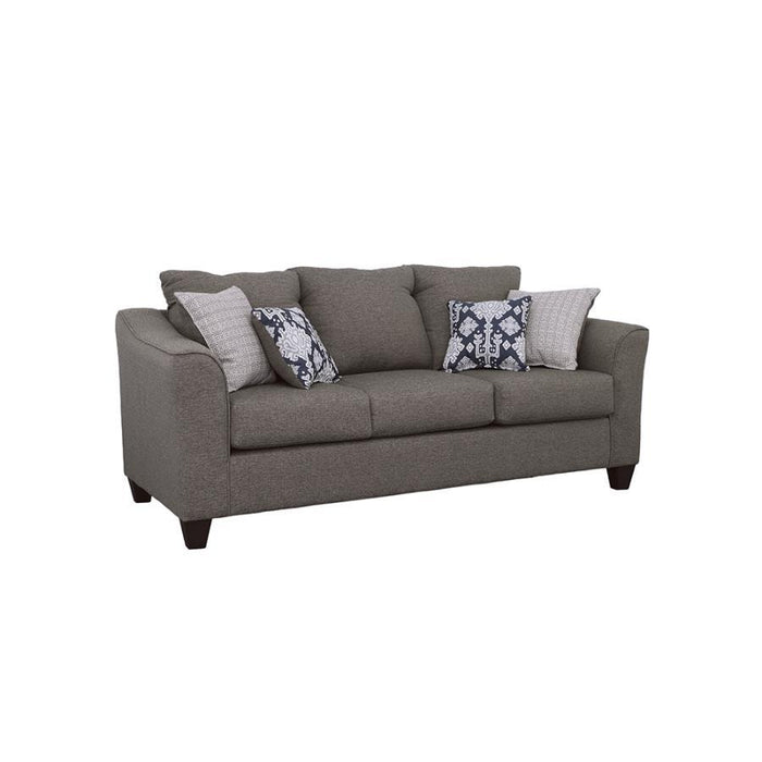 Salizar - Flared Arm Sofa - Gray