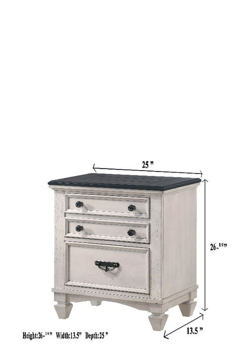 Sawyer - Accent Nightstand - Beige