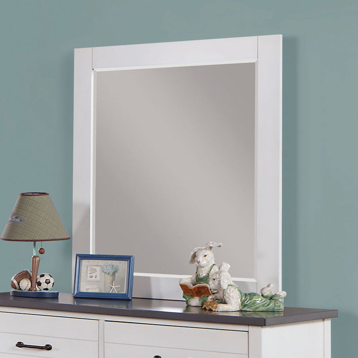 Priam - Mirror - White / Gray